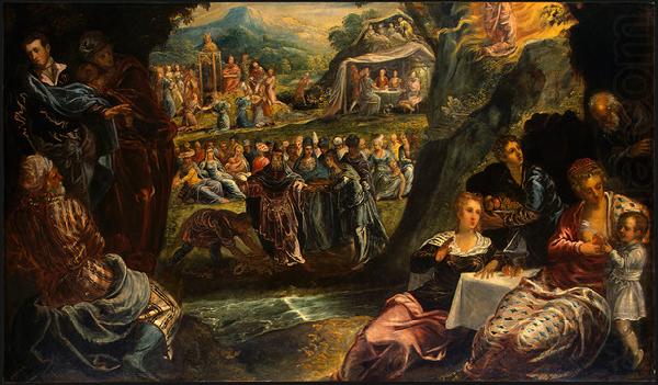 The Worship of the Golden Calf, Jacopo Tintoretto